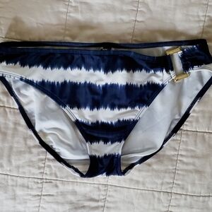 NWOT Ralph lauren Swimsuit Bottoms Navy Size 10 Medium Large